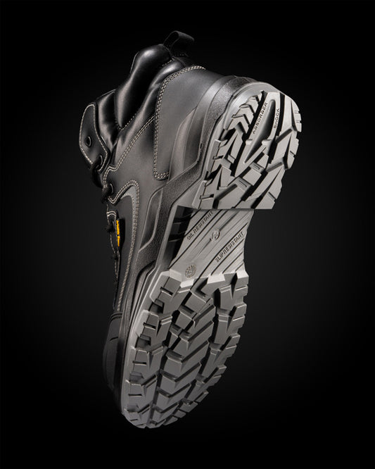 LD8389 IRON - Arbeitsstiefel mit Leder- und Mesh-Beschichtung