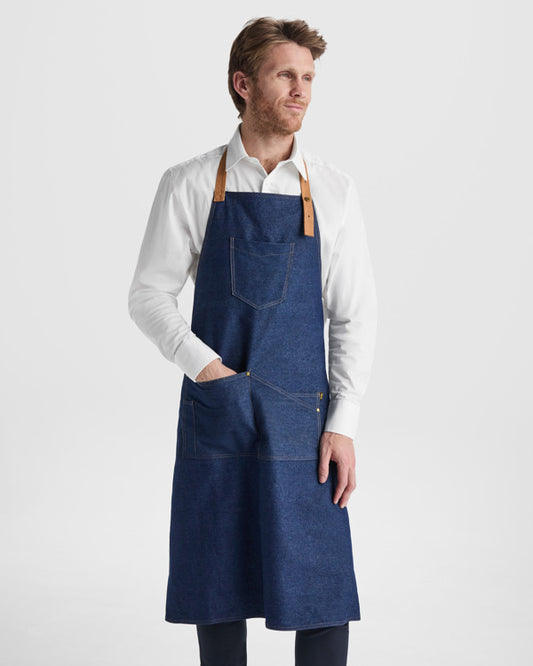 LD9126 BATALI - Lange Jeansschürze