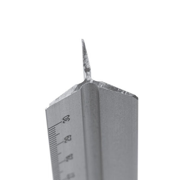 LD3983 DINTEL - Aluminiumlineal im dreieckigen Design, 30 cm.