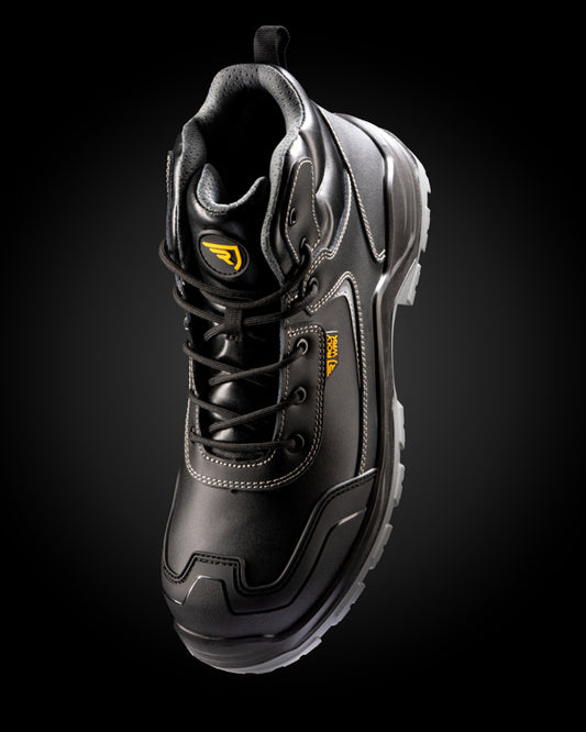 LD8389 IRON - Arbeitsstiefel mit Leder- und Mesh-Beschichtung