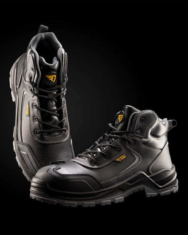 LD8389 IRON - Arbeitsstiefel mit Leder- und Mesh-Beschichtung