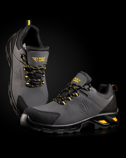 LD8390 ROCK - Arbeitsschuhe aus Lederstoff mit Faserbeschichtung