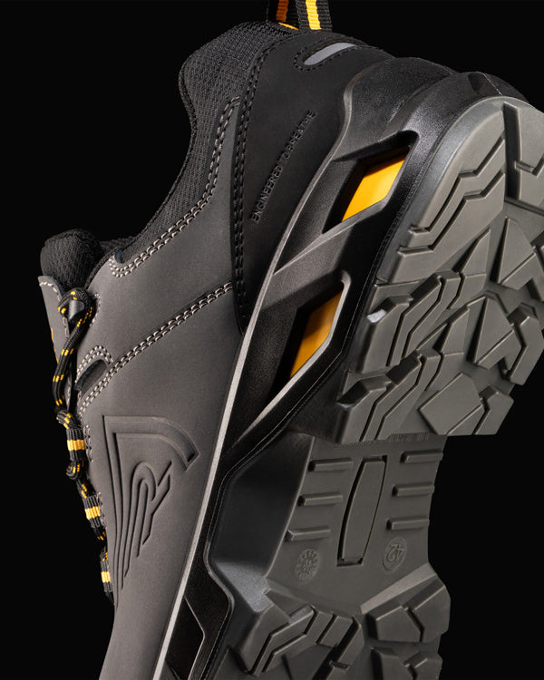 LD8390 ROCK - Arbeitsschuhe aus Lederstoff mit Faserbeschichtung