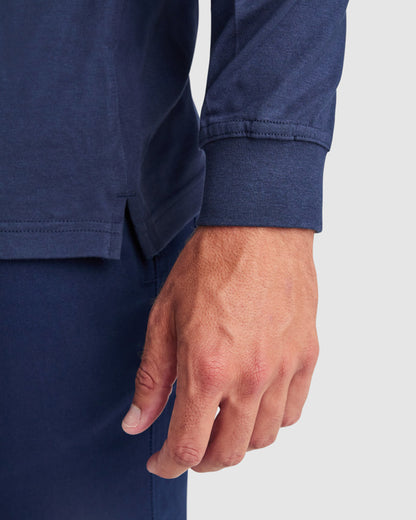 LD9402 SANTANA - Flammhemmendes langärmliges Poloshirt