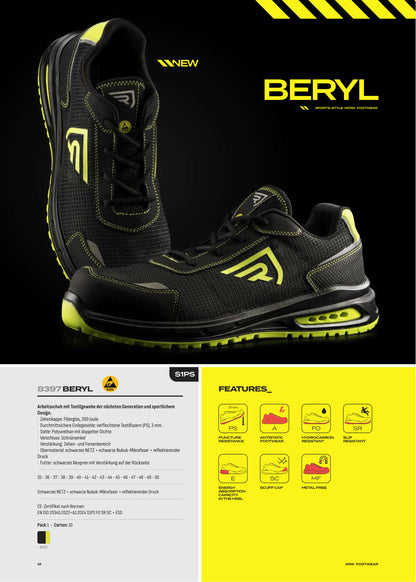 LD8397 BERYL - Sportliche Arbeitsschuhe