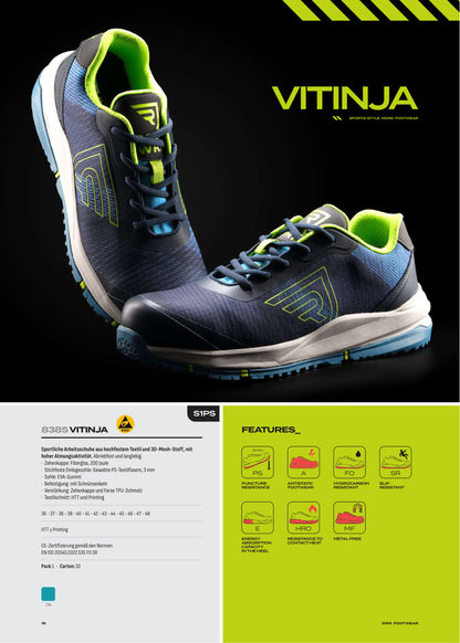 LD8385 VITINJA - Sportliche Arbeitsschuhe
