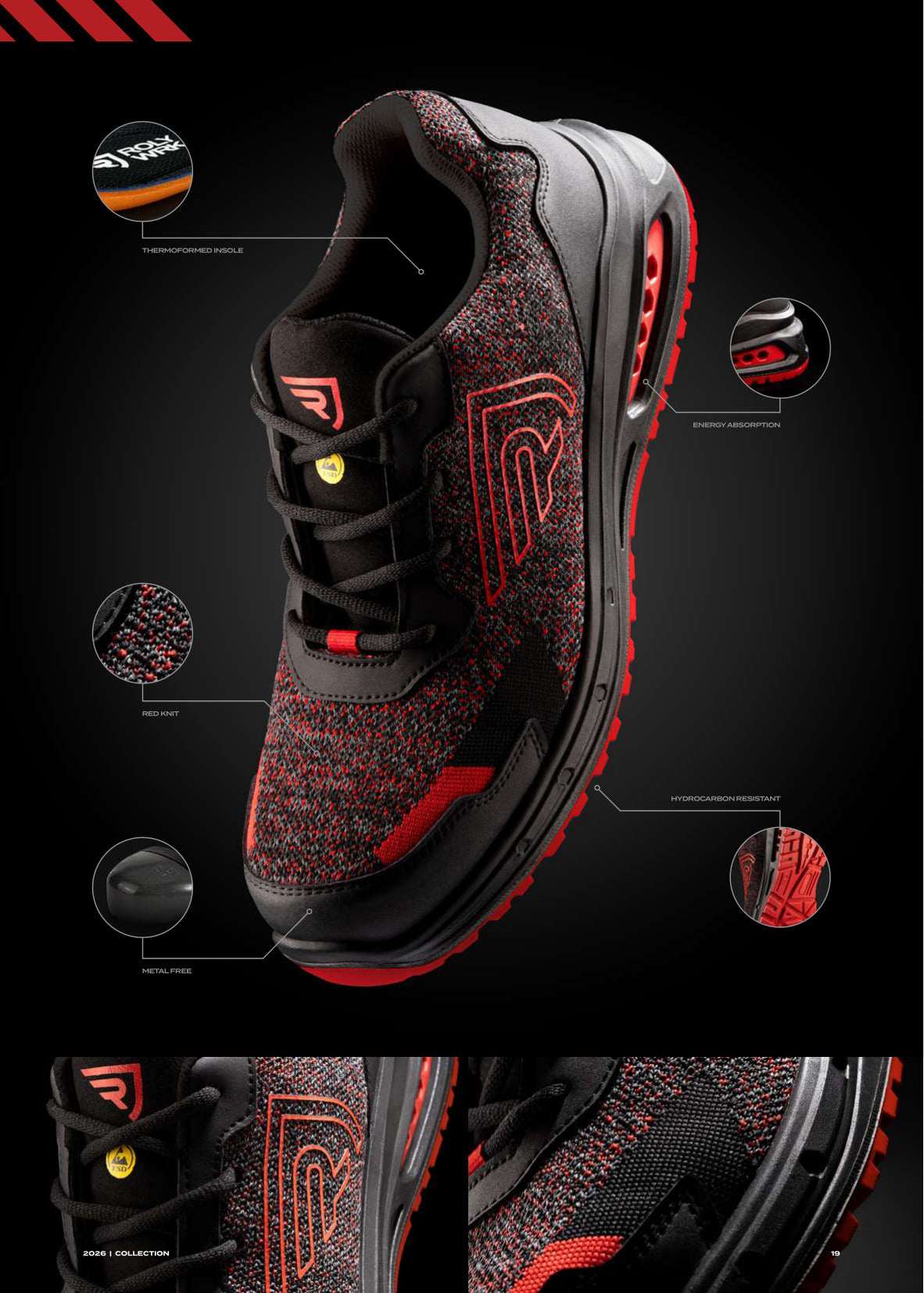 LD8395 RUBY - Arbeitsschuh mit Textilgewebe