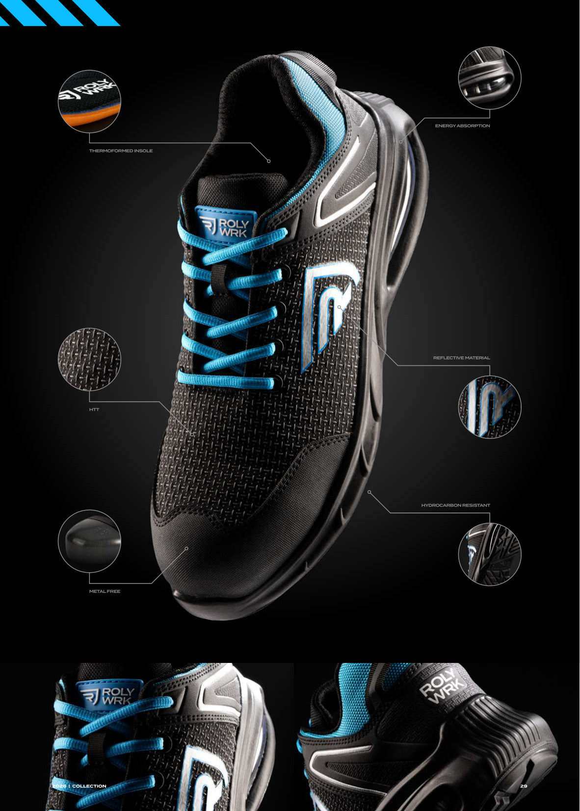 LD8384 NOBOA - Sportliche Arbeitsschuhe mit einer Luftkammer