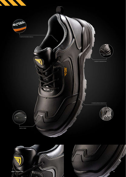 LD8388 BRAX - Arbeitsschuhe mit Leder- und Mesh-Beschichtung