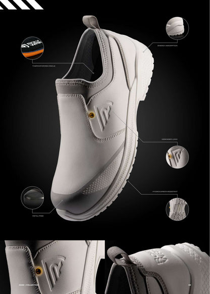 LD8387 PEARL - Arbeitsschuhe aus 3D-Mesh-Gewebe mit einem Lycra-Knöchelverschluss