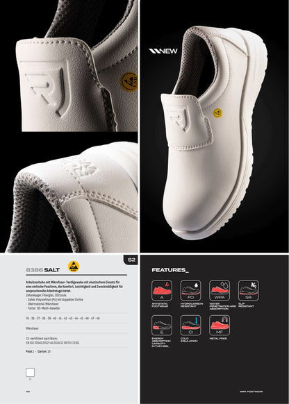 LD8386 SALT - Arbeitsschuhe mit Mikrofaser-Textilgewebe